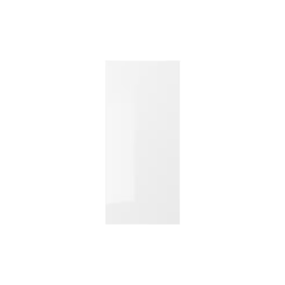 Kit façade de cuisine Porte L30x H72 cm Blanc Brillant 5K - Elément bas 30 cm