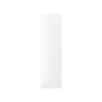 Kit façade de cuisine Porte L30x H132 cm Blanc Brillant 5K - Elément colonne H132 - 30 cm