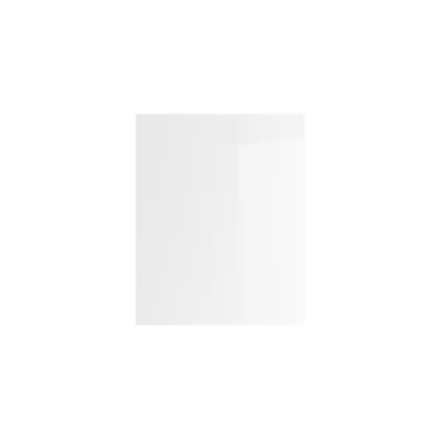 Kit façade de cuisine Porte L60x H72 cm Blanc Brillant 5K - Elément bas 60 - 120 cm / Elément colonne 60 cm