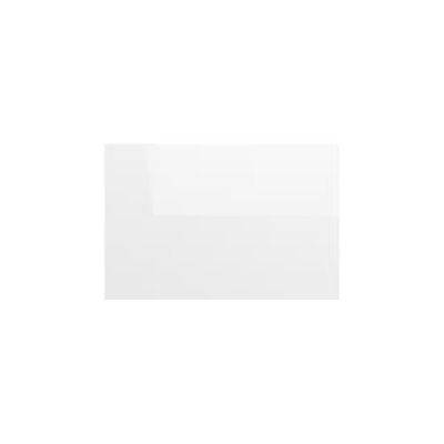 Kit façade de cuisine Porte L60x H48 cm Blanc Brillant 5K - Elément colonne H204 - 60 cm