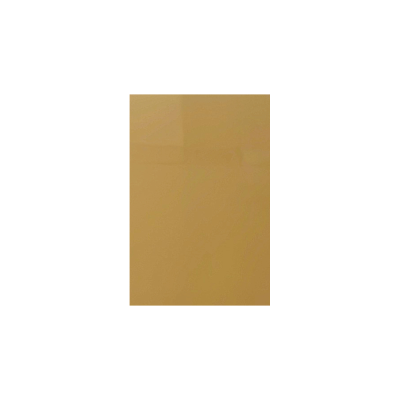 Kit façade de cuisine Porte L40x H72 cm Beige Brillant - Elément haut 80 cm