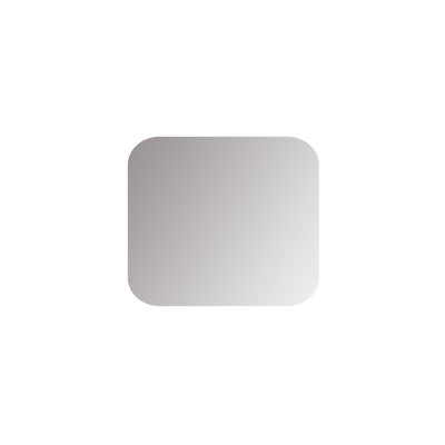 NM Miroir SQUARE sans cadre 43x38 cm