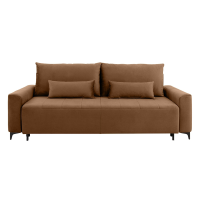 Canapé-lit KAMARI marron ELEMENT 07 avec rangement