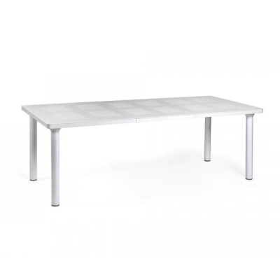 Table extensible en polypropylène LIBECCIO Blanc 160-220 cm