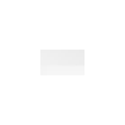 Kit façade de cuisine Porte Basculante L45x H36 cm Blanc Brillant 5K - Elément haut 45 cm - 90 cm
