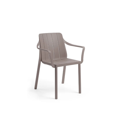Chaise en polypropylène TIBERINA Tortora