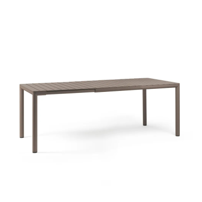 Table extensible en polypropylène TEVERE Tortora 147-211 cm