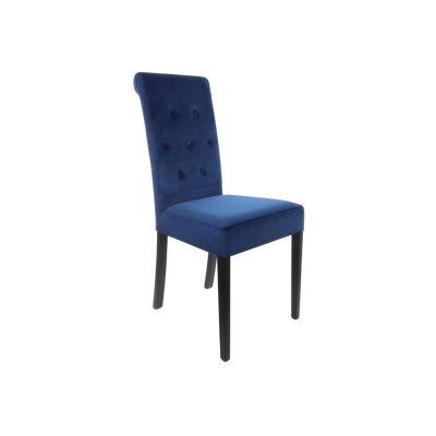 Chaise AXI noir/ bleu marine BLUVEL_86
