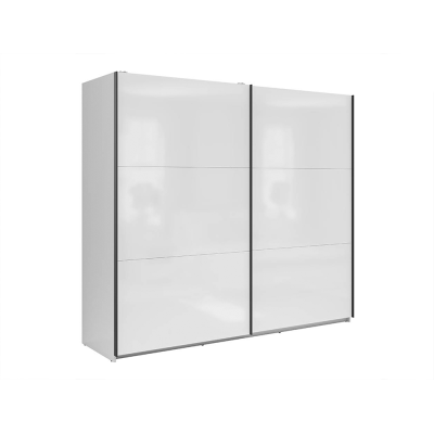 Dressing TETRIX blanc brillant 2 portes 220x195,5x60x cm