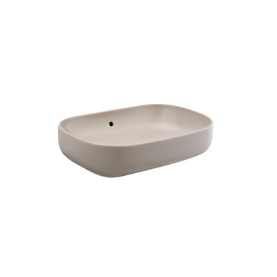 Vasque à poser Sanibold Taupe Mate 60x40 