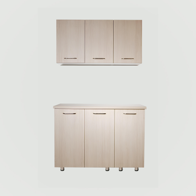 Kitchenette TINY élément Gris Antracite / façades Chêne Fil 120 cm