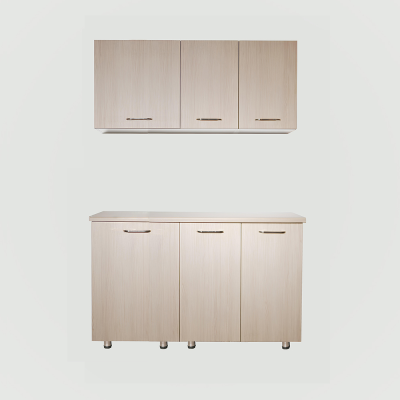 Kitchenette TINY Chêne Fil 140 cm