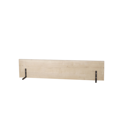 Cache jambe 138x30 cm structure antracite/ plateau safir mese - pour bureau 180 cm