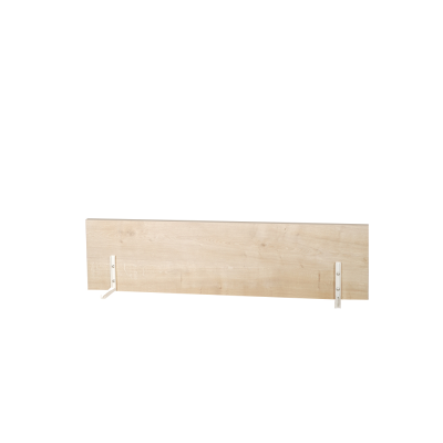 Cache jambe 118x30 cm structure blanc/ plateau safir mese - pour bureau 140 cm KYRA et 160 cm KYRA/ MILO
