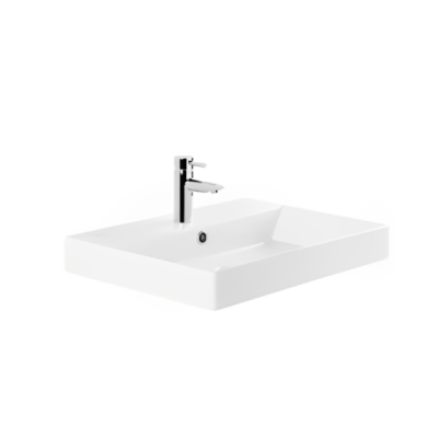 Lavabo NOVELDA PLUS blanc 60x45 cm