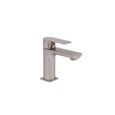 Mitigeur lavabo LUSO Inox brossé