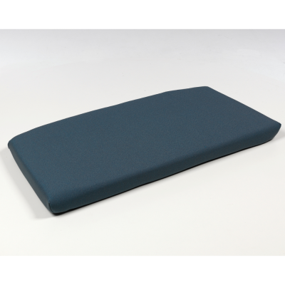 Banquette en polypropylène NET Tortora avec matelas Bleu denim