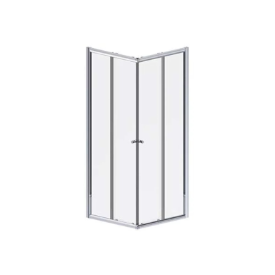 Cabine douche d angle SAFIRA chromée 90x90 cm