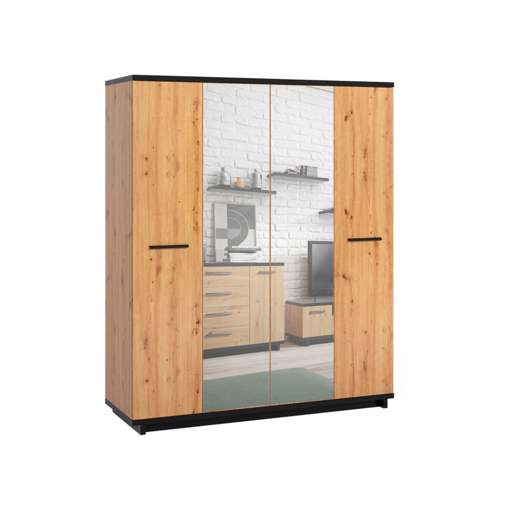 Cuisine Individuelle KVANTUM 290 Cm – Chêne Et MDF Beige Mat – Neuve