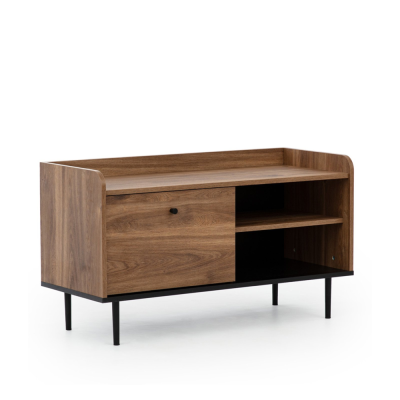 Meuble TV VASINA chêne brandy castello 1 portes 100x56,2x40 cm