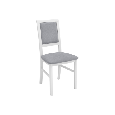 Chaise ROBI blanc/ gris ADEL_6