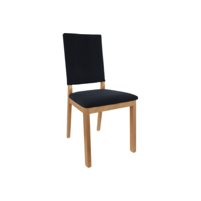 Chaise ZENDA chêne waterford/ noir MAVEL_19