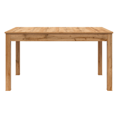 Table extensible BRYK chêne wotan 140-180x80x76 cm