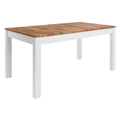 Table extensible HOLTEN chêne wotan/ blanc alpin