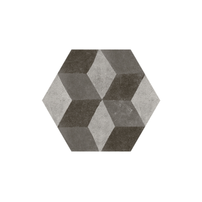 Grès mat FI DECO GREY 25X21,6 cm