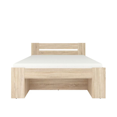 Lit NEPO PLUS chêne sonoma 3 tiroirs 140 cm