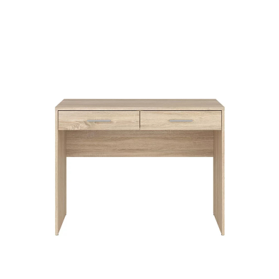 Bureau NEPO PLUS chêne sonoma 2 tiroirs 100x59x76 cm