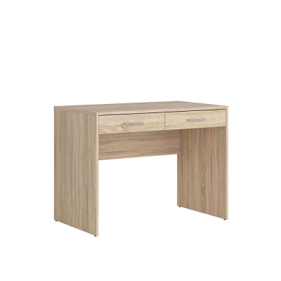 Bureau NEPO PLUS chêne sonoma 2 tiroirs 100x59x76 cm