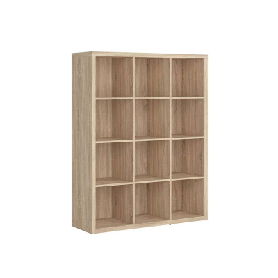 Bibliothèque-NEPO PLUS chêne sonoma 114x146,5x38,5 cm