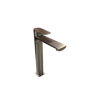 Mitigeur lavabo LUSO allongé Inox brossé