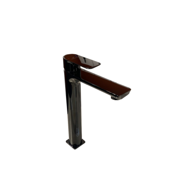 Mitigeur lavabo LUSO allongé Titane