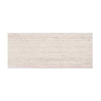 Faïence rectifiée mat MC GROOVE BIANCO RT 50x120 cm