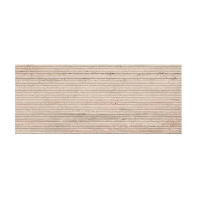 Faïence rectifiée mat MC GROOVE BEIGE RT 50x120 cm