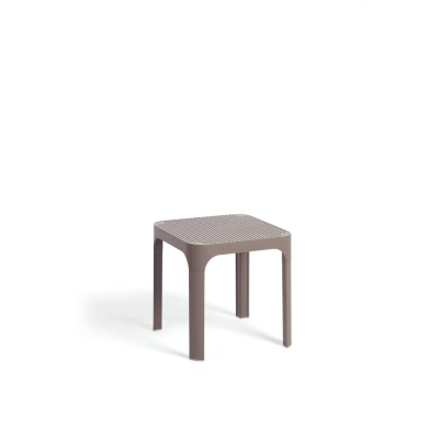 Table carrée en polypropylène NET Tortora 40 cm