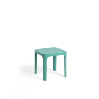 Table carrée en polypropylène NET Vert Salice 40 cm