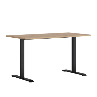 Bureau SPACE OFFICE chêne rustique 140x68x75,5 cm