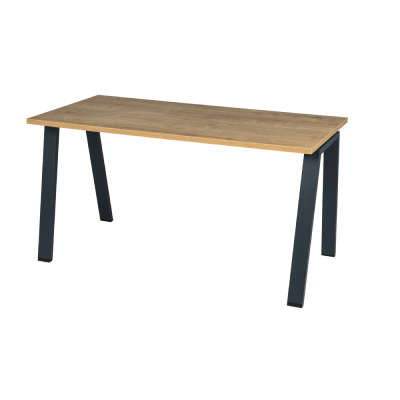 Bureau MILO INCLINE 140x70 cm structure bleu/ plateau safir mese