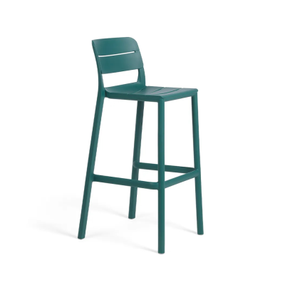 Tabouret en polypropylène CASSIA Vert Maya