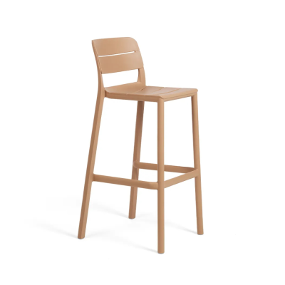 Tabouret en polypropylène CASSIA Cappuccino