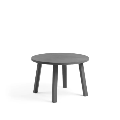 Table basse MAXIMO MAXI Gris Basalto hauteur 40 cm diamètre 60 cm