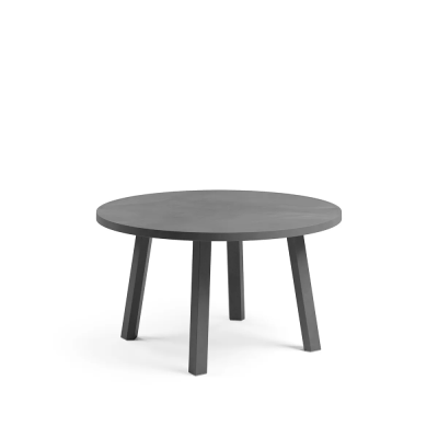 Table basse MAXIMO MAXI Gris Basalto hauteur 40 cm diamètre 70 cm