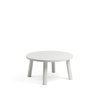 Table basse MAXIMO MINI Beige Gesso hauteur 30 cm diamètre 60 cm