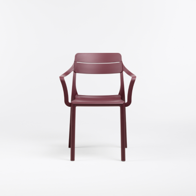Chaise en polypropylène CASSIA Cappuccino