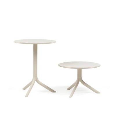 Table polypropylène SPRITZ Beige Corda diamètre 60 cm