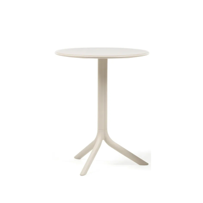 Table ronde en polypropylène SPRITZ Beige Corda diamètre 60 cm
