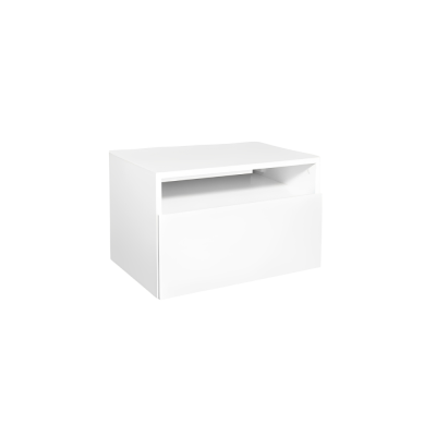 Meuble KOMPO L60 caisson blanc tiroir deep white